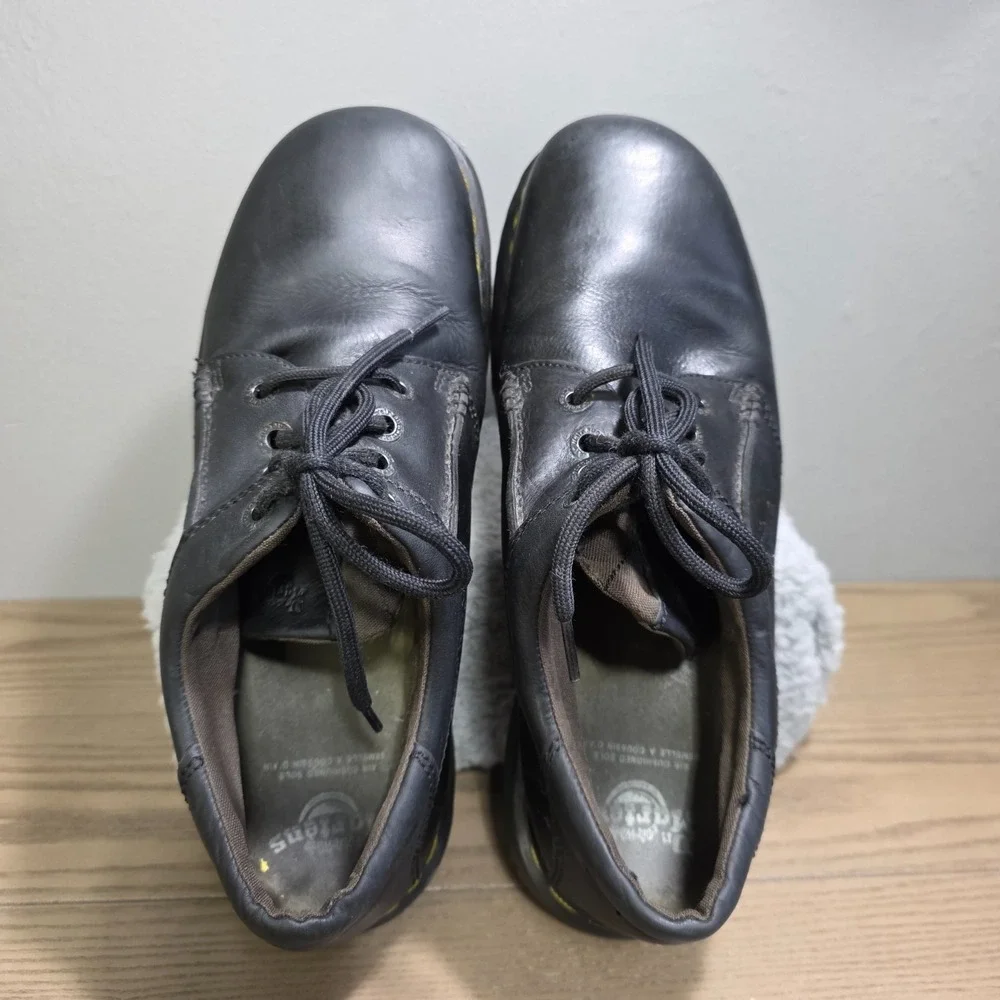 Dr Martens 8A17 Vintage Mens Black Oxford Lace Up Size 11 Dress Casual Shoe
